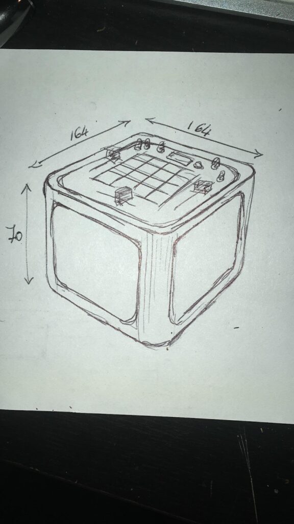 Box design sketches