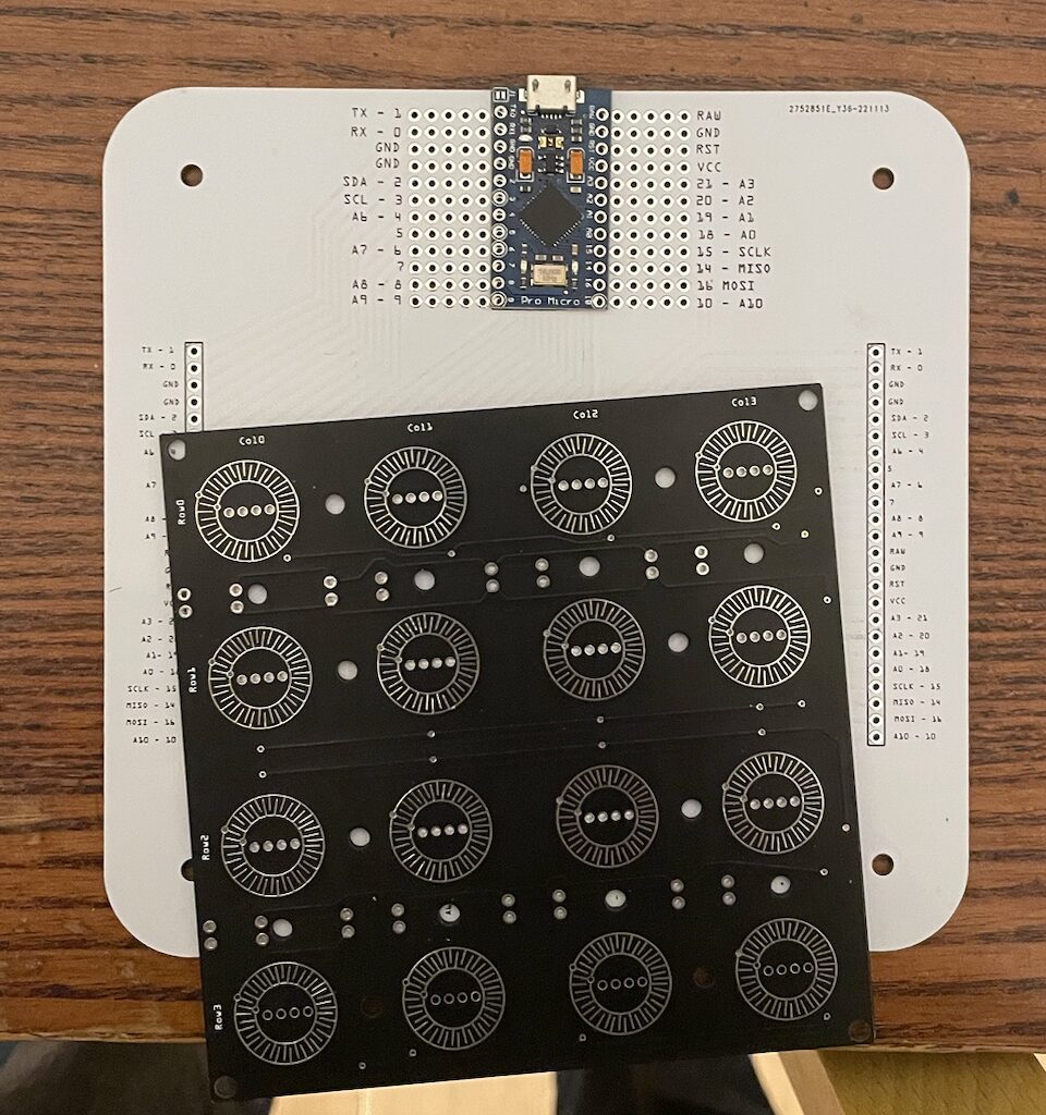 HackPad PCB development