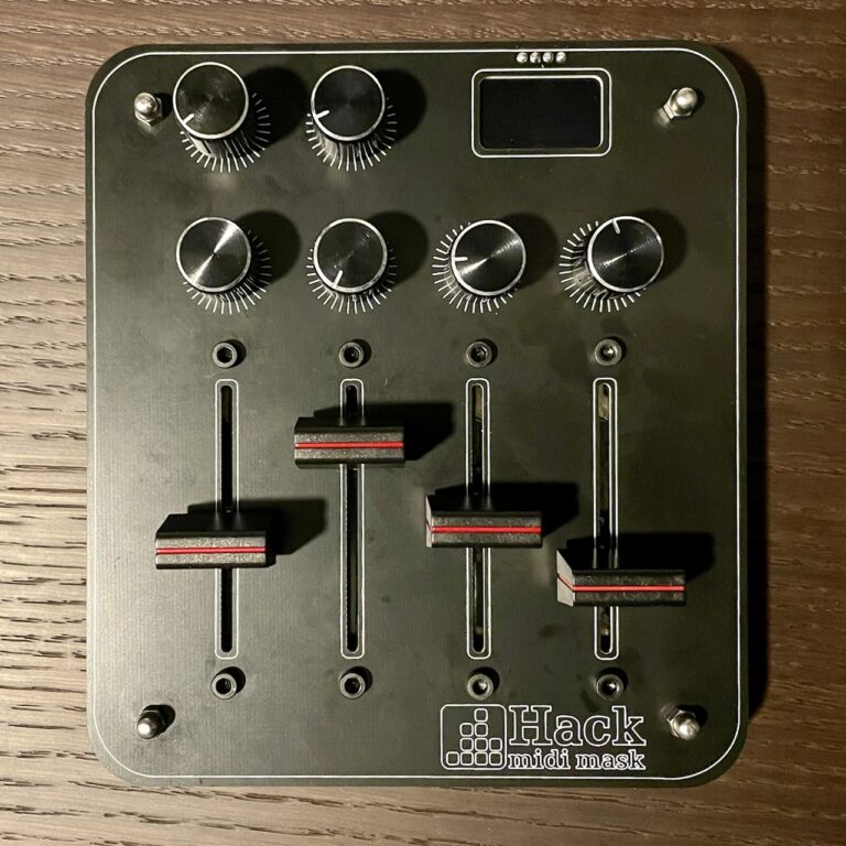 HackFad – Slide Fader MIDI Controller