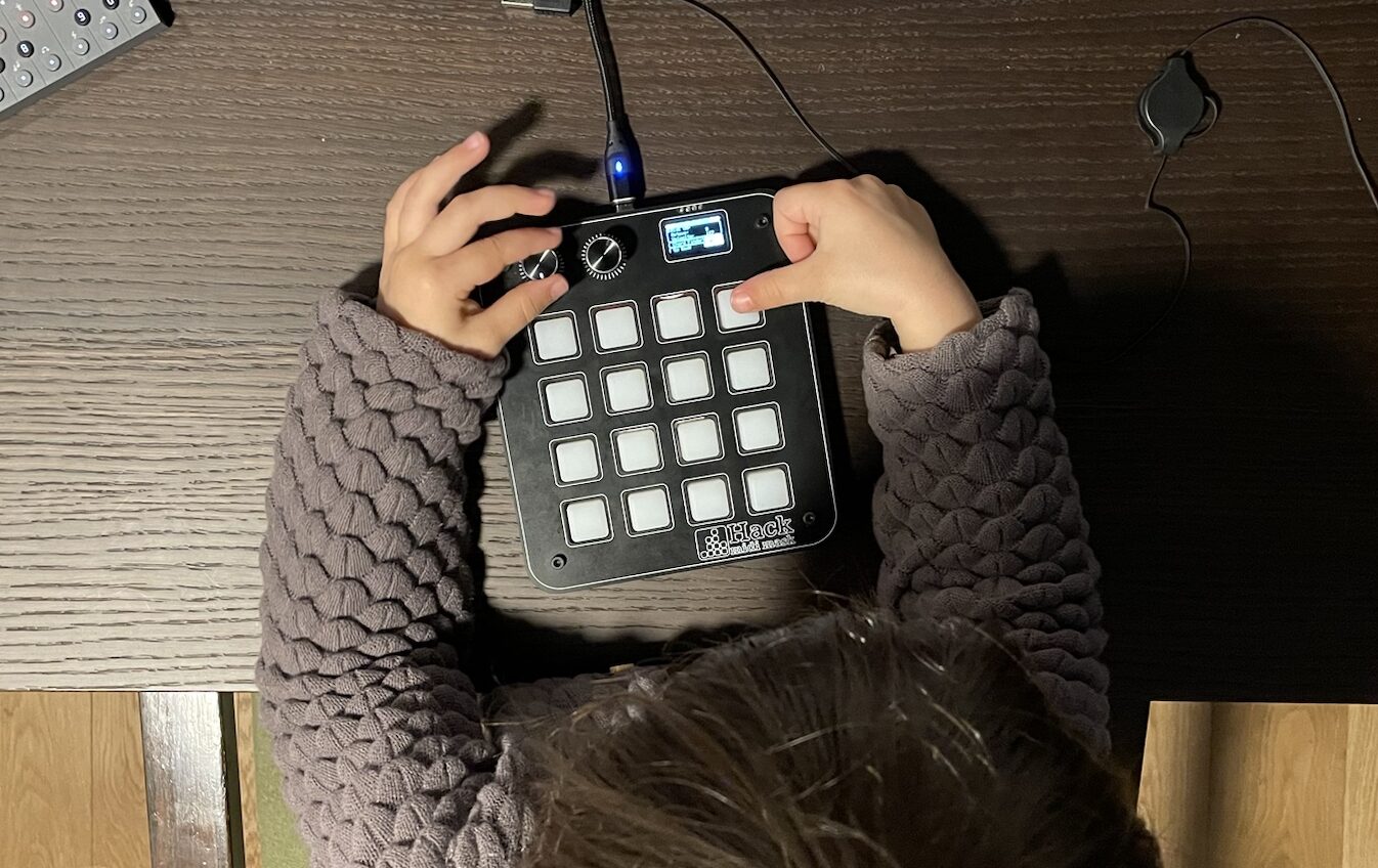 HackPad pressure-sensitive pads