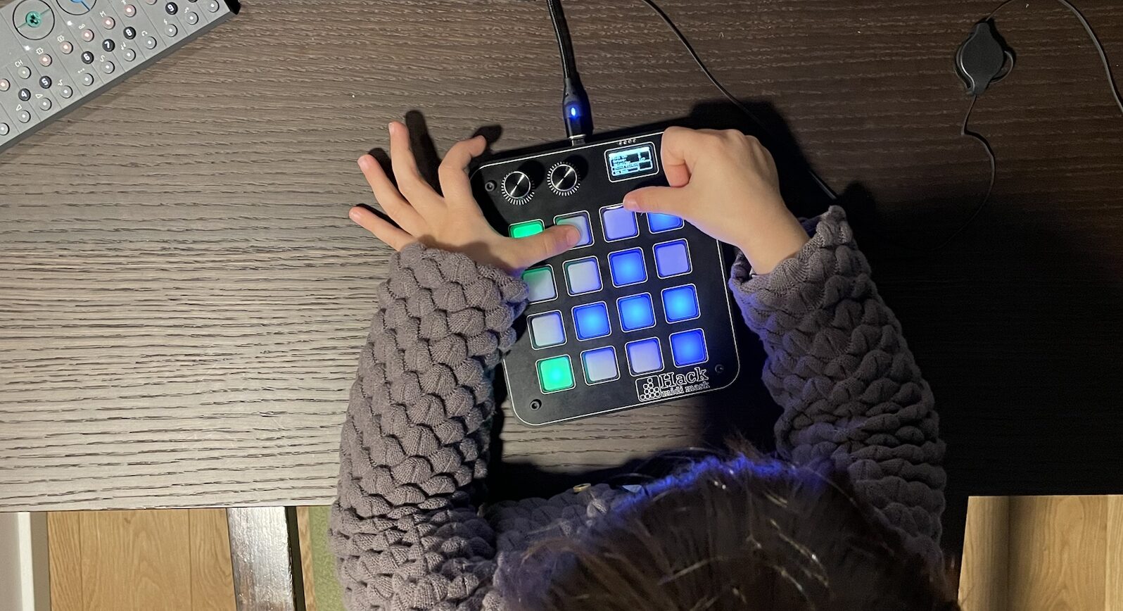 HackPad pressure-sensitive pads