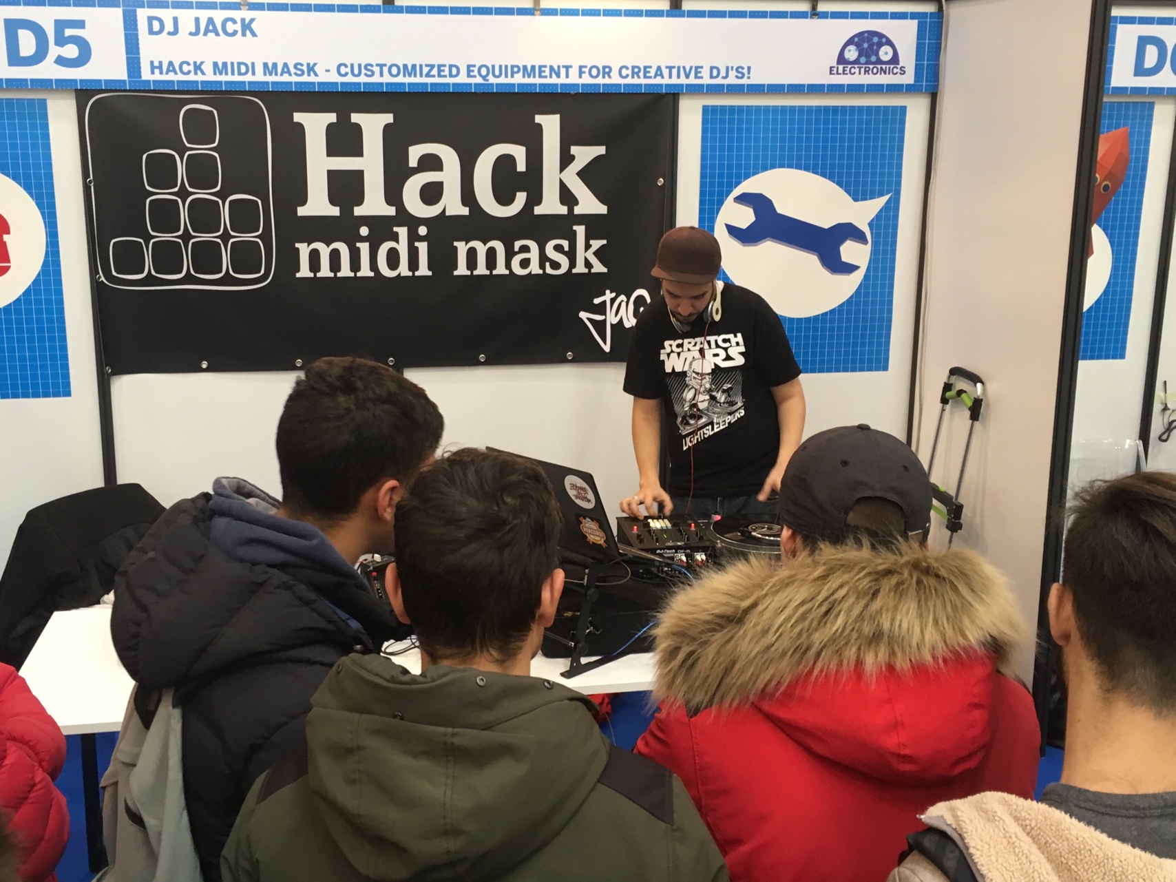 HackMidiMask at MakerFaire Rome 2017
