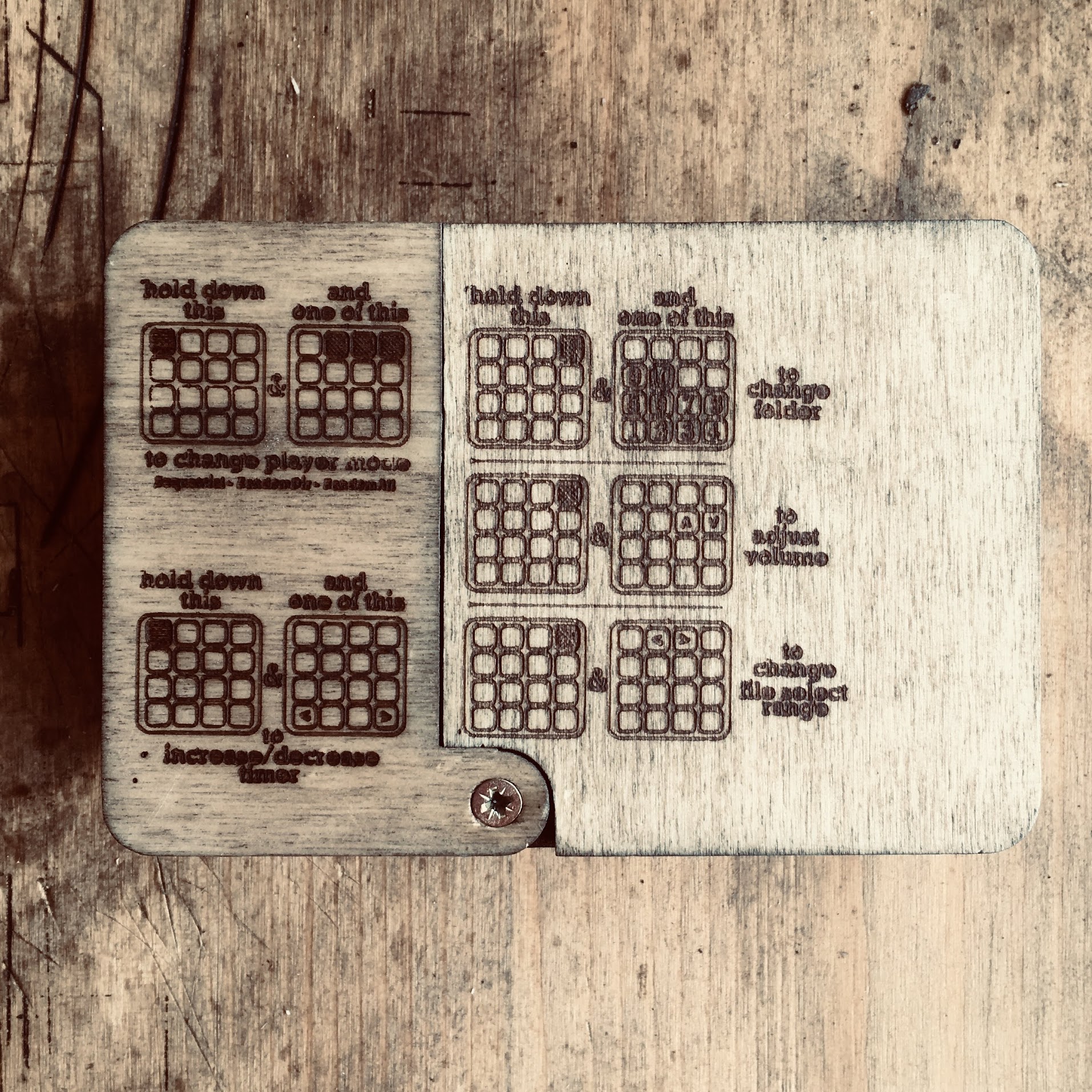 MisteryBox Wood Version backside