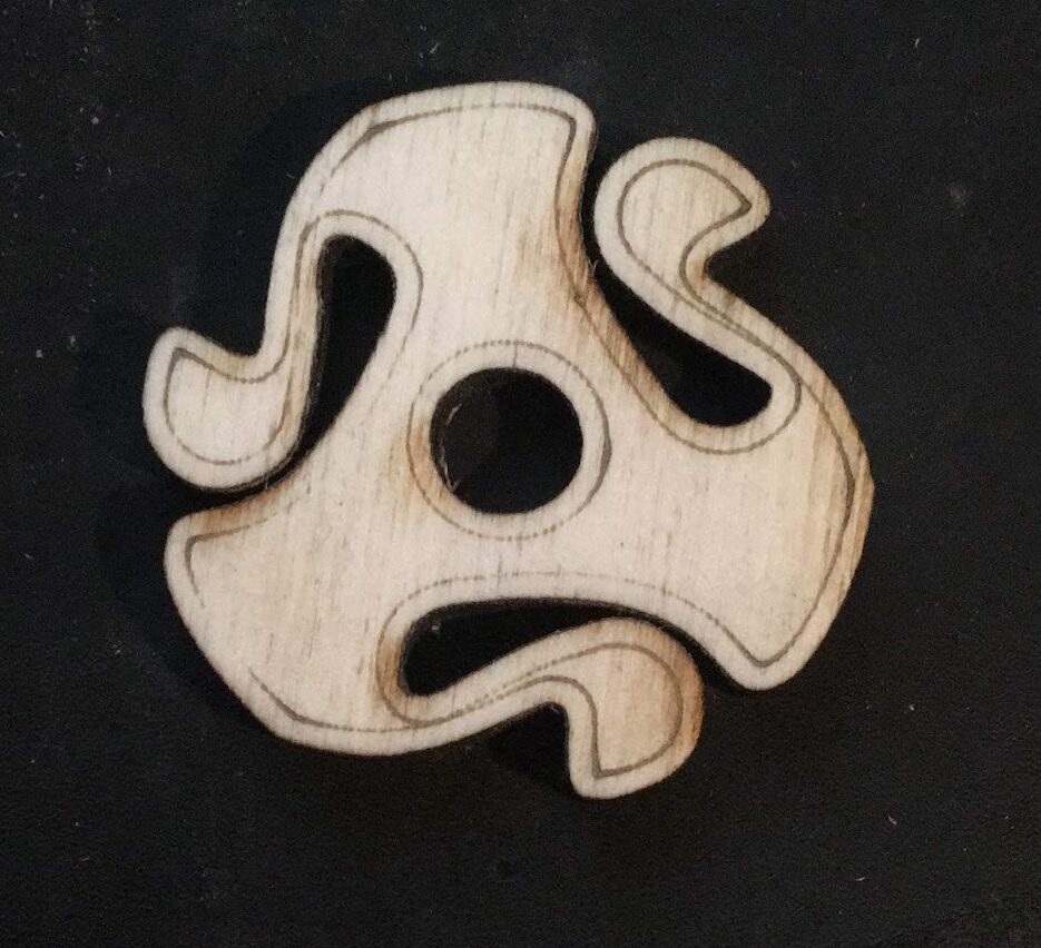 45 RPM Vinyl Adapter
