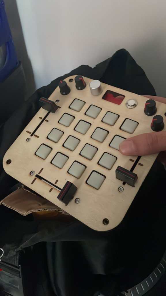 First assembled box