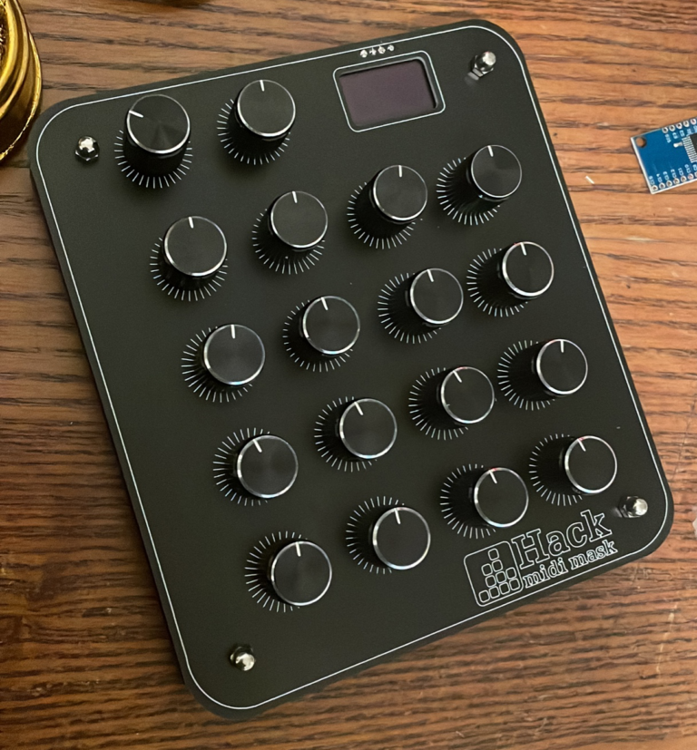 HackPot – 17 Knob MIDI Controller