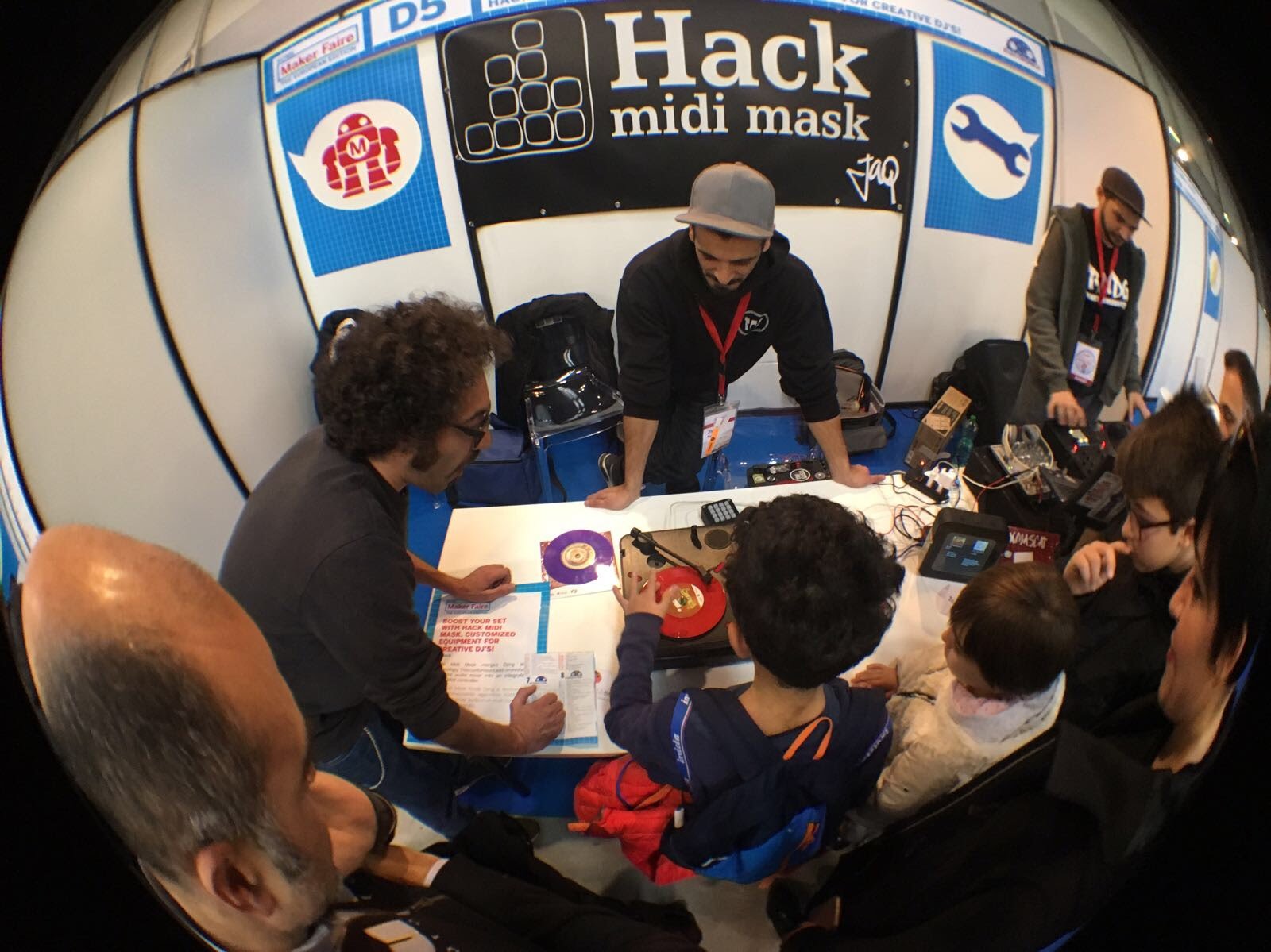 HackMidiMask at MakerFaire Rome 2017